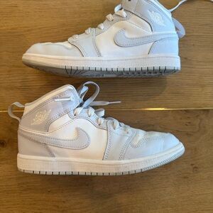 Nike Light Blue High-Top Sneakers